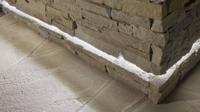 Integrated lighting with masonry Photo