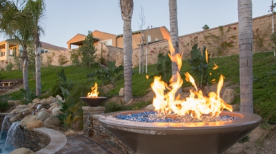 Fire and Lights Photo