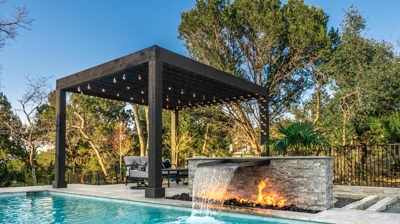 Fire and Lights Photo