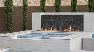 Fire and Lights Photo