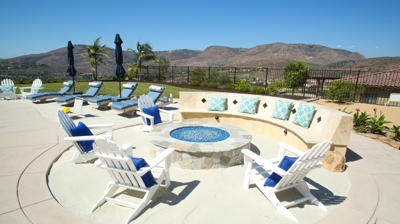 Fire and Lights Photo