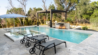 Geometric Pool Photo