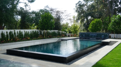 Geometric Pool Photo