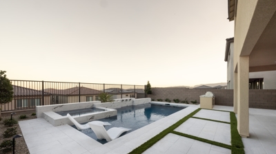 Geometric Pool Photo