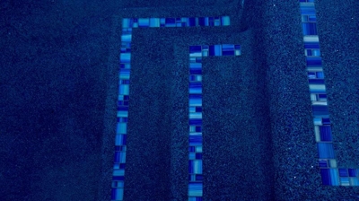 Design details of pool underwater Photo