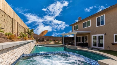 Pool with Spa On Photo