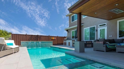 Pool with Interior Steps Photo