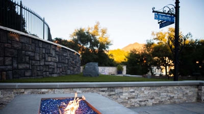 Custom fire pit design Photo