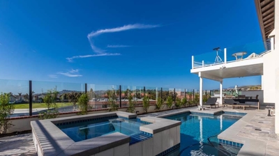 Pool Area with Spa Photo