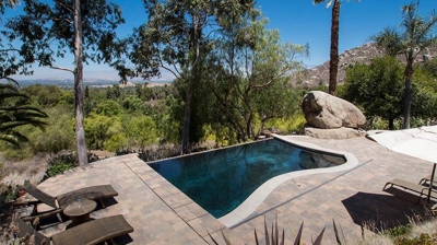 Custom Pool with Infinity Edge Photo