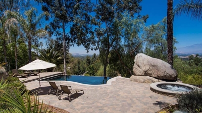 Full View of Backyard with Pool Photo