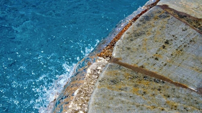 Waterfall Stones Photo