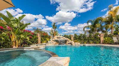 Spa and Waterfall Photo