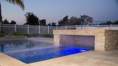 Pool with Waterfall Photo