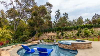 Tanning ledge and spa Photo