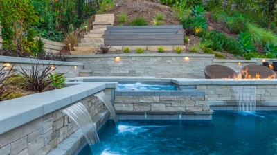 Wall water fountain features Photo