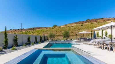New Pool and Hot Tub Photo