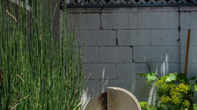 Built-in outdoor grill Photo