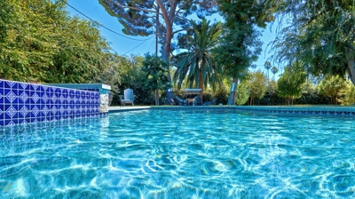 Pool water ripples Photo