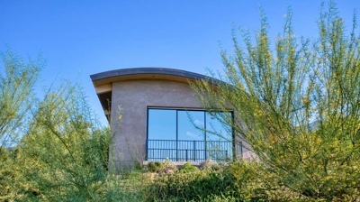 Front of lap pool building Photo