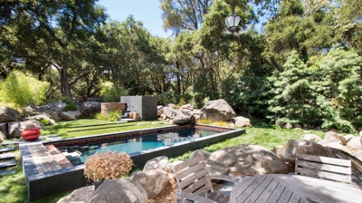 California poolside serenity Photo