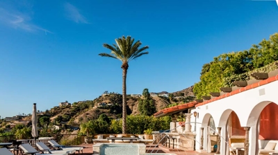 Tranquil outdoor pool Photo