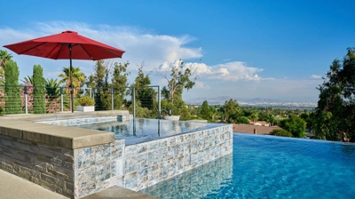 Relaxing pool area Photo