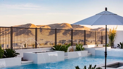 Pool featuring waterfalls Photo