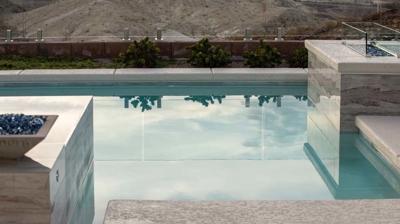 Custom pool detail Photo