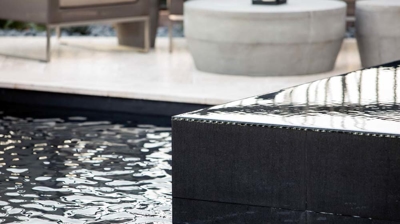 Infinity edge corner Photo