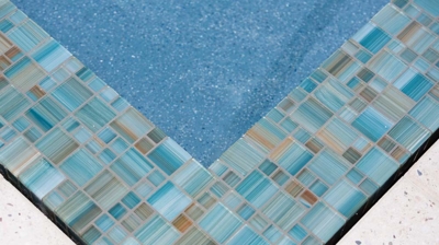 Tilework edging detail Photo