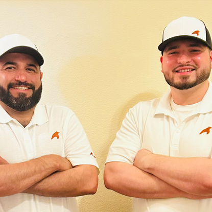 Higinio Villarreal and Edgar Duran